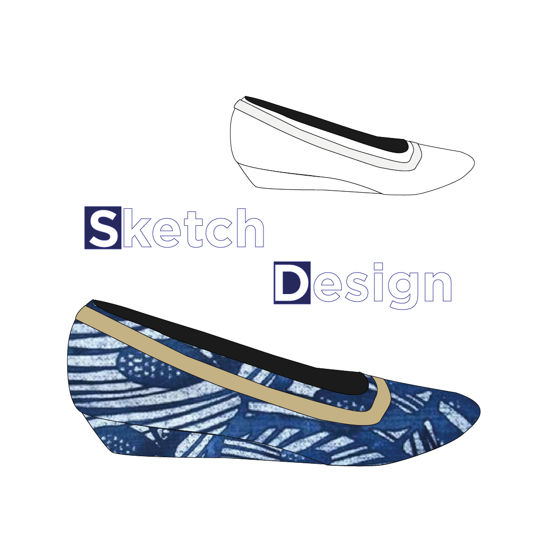 Wedges Motif Batik Image