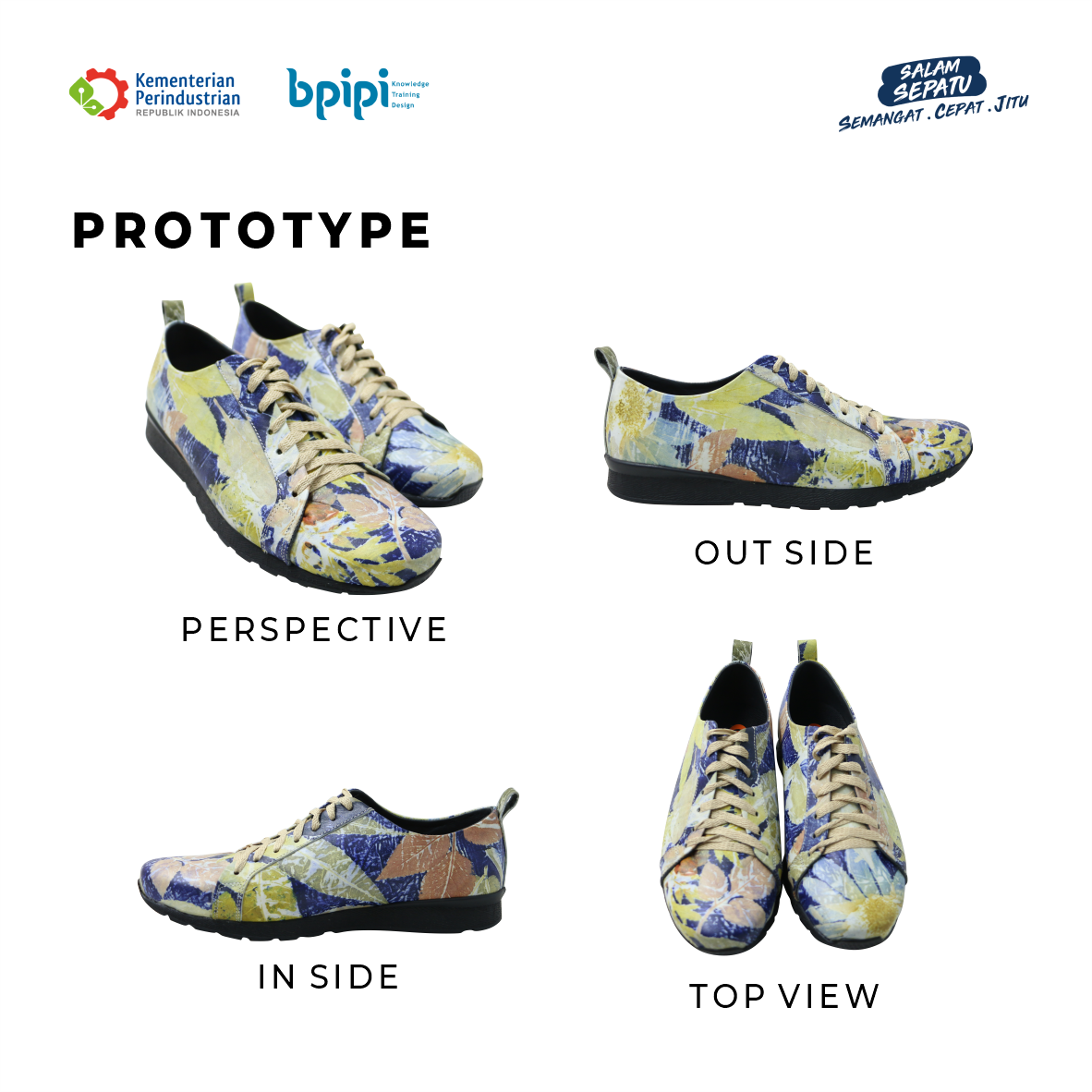 Eco Print Sneakers Image