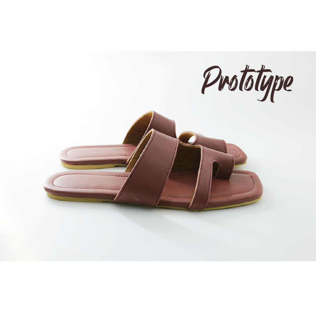 Flat Leather Sandal Image