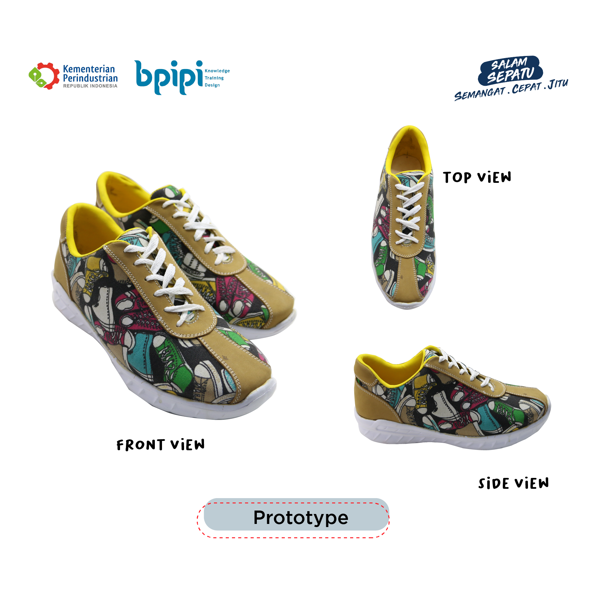 Doodle Canvas Sneaker Image