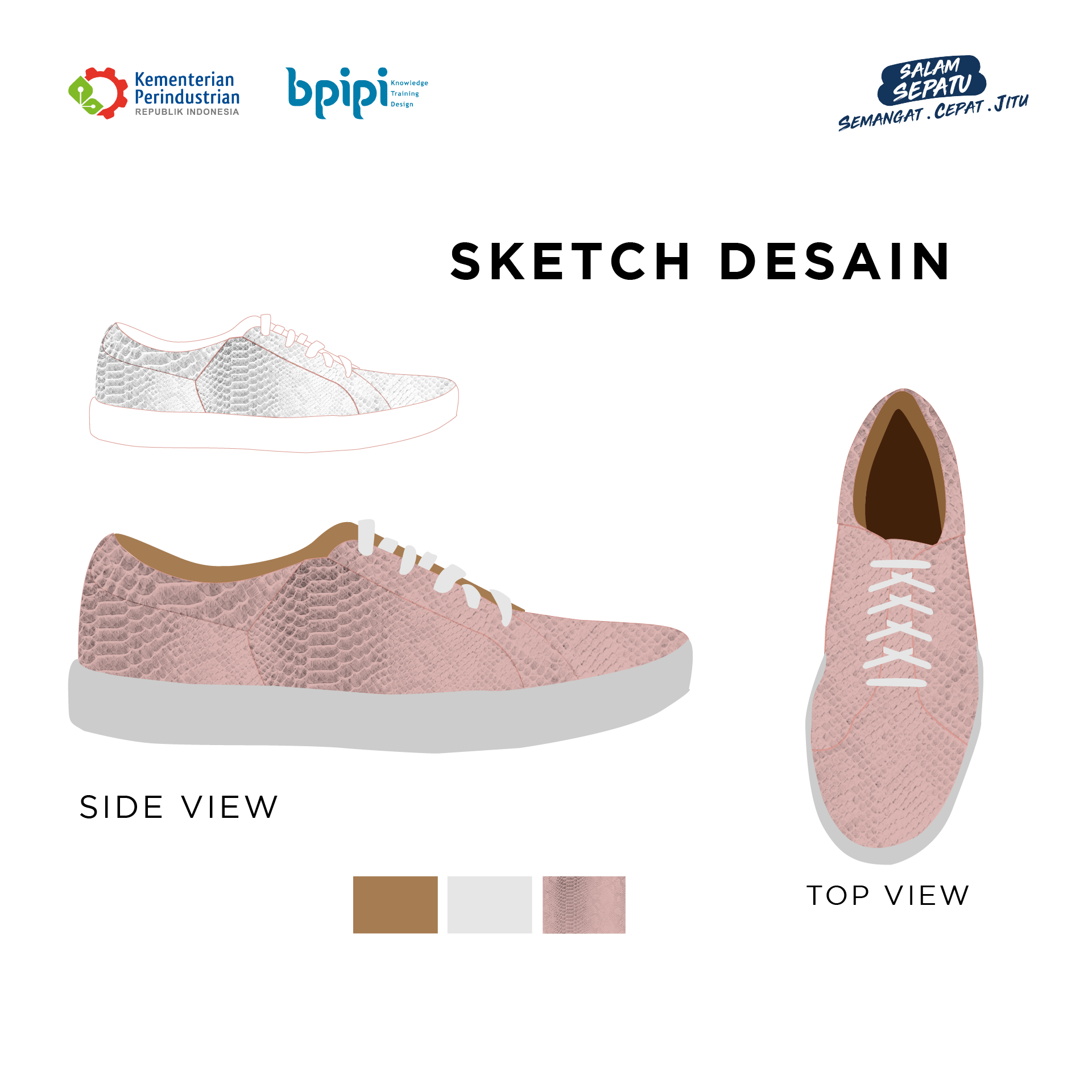 Sneakers Kulit Ular Image
