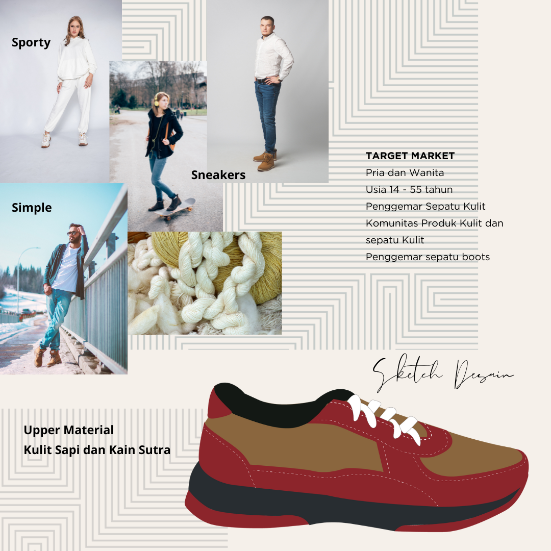 Sneaker Bahan Kain Sutera 3 Image